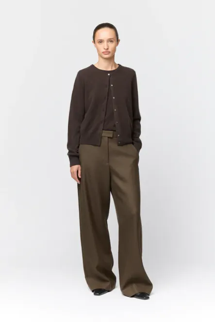 Hovedbilde Classic Cashmere Cardigan Chocolate 
