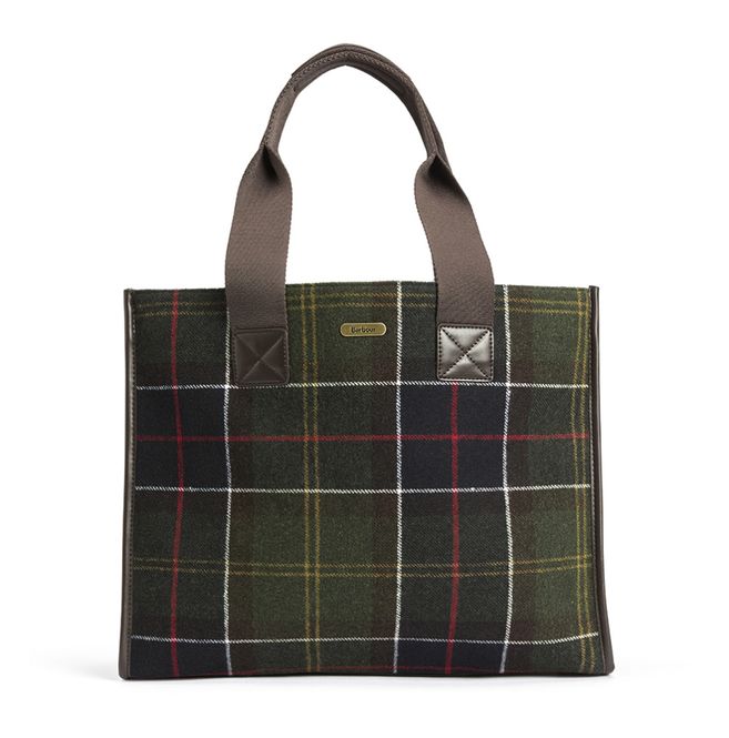 Hovedbilde Turnberry Tartan Tote Bag Olive 