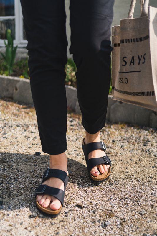 Arizona Soft Footbed Oiled Leather Black 