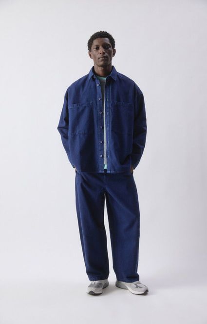 Hovedbilde Comow Shirt Raw Blue 