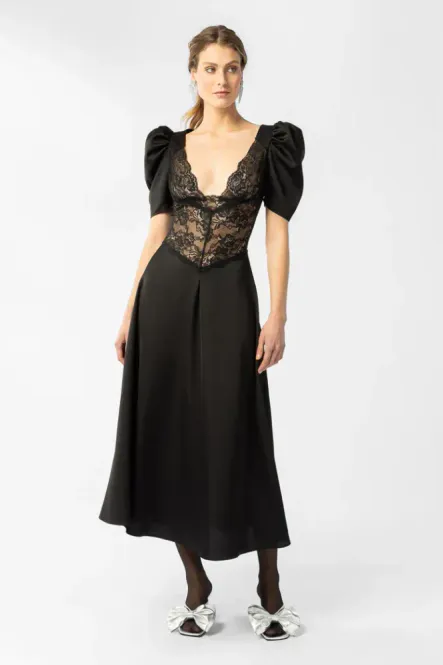 Hovedbilde Francis Lace Midi Dress Black 