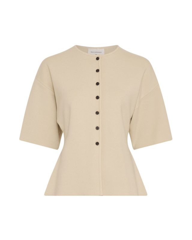 Mirielle East 2/4 Cardigan Bleached Sand