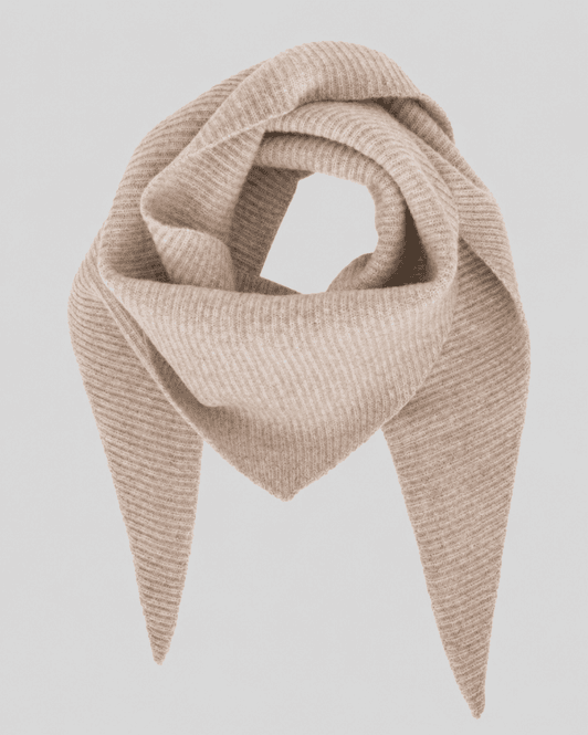Hovedbilde Lowee Scarf Warm Light Grey Melange 