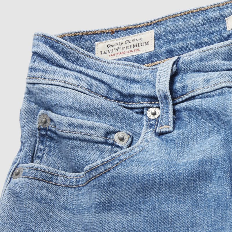 725 High Rise Bootcut Jeans Blue Wave Light Wash 