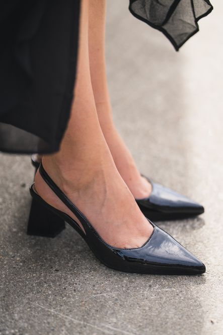 Hovedbilde Maralyn Slingback Patent Black 