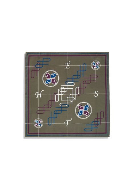 Hovedbilde Annie Silk Scarf Small Sea Turtle 