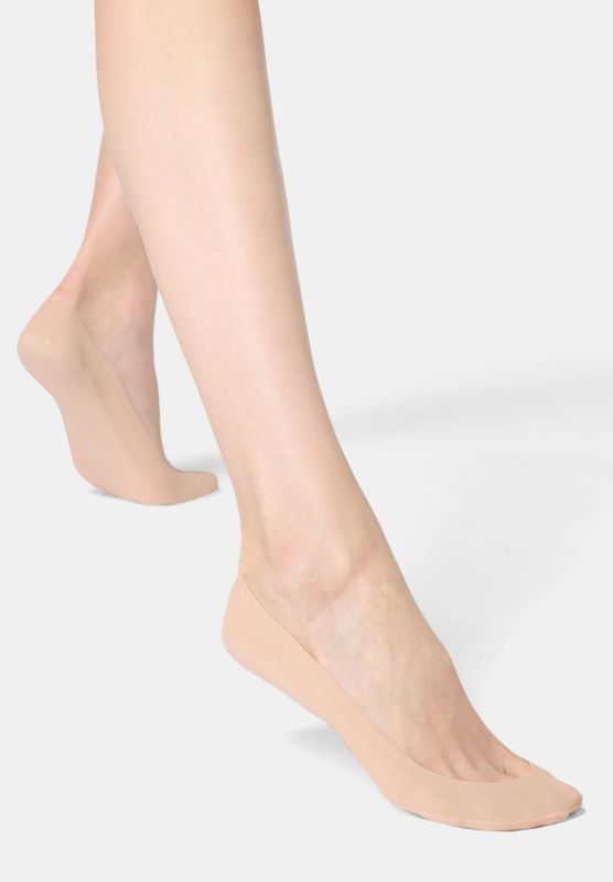 Solange Cotton Low Cut No-Show 2PK Neutre  