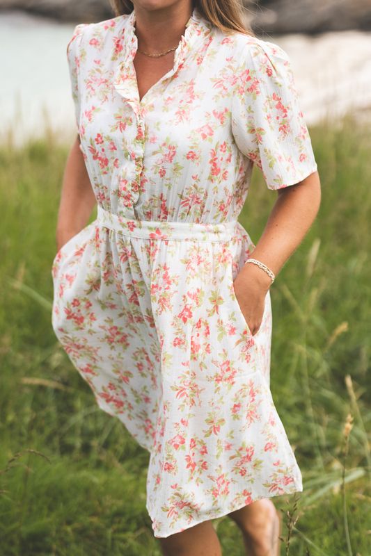Astrid 2/4 Dress Cry Rose Flower 