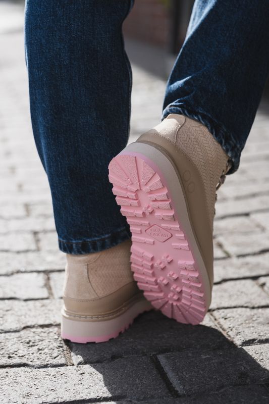 Core Cap Braided Sand/Pink 