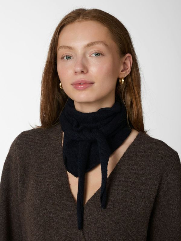 Misty Knit Scarf Navy 