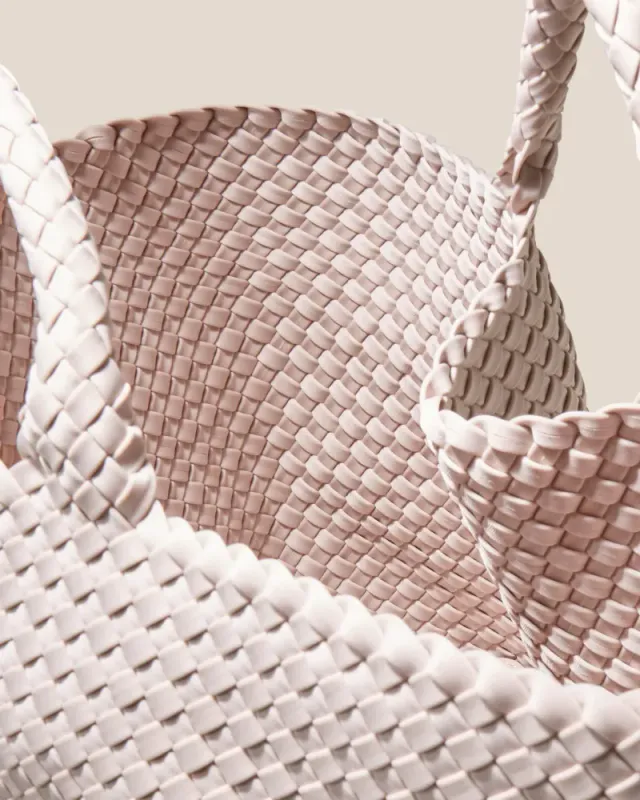 St Barths Large Tote Shell Pink 