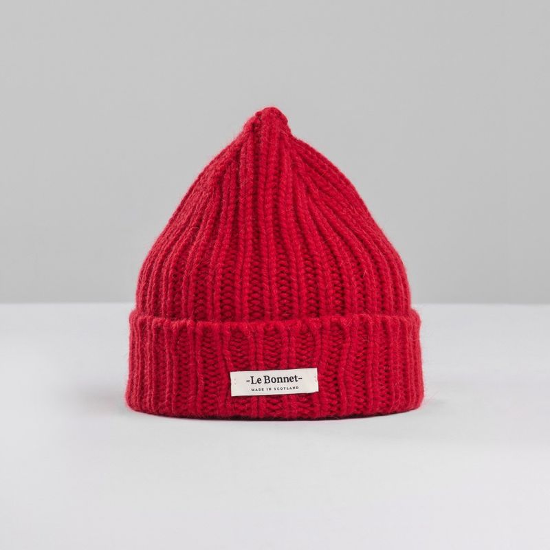 Beanie Logo Framboise 