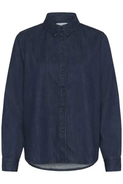 Hovedbilde Sarafia Shirt Rinse Blue Denim 