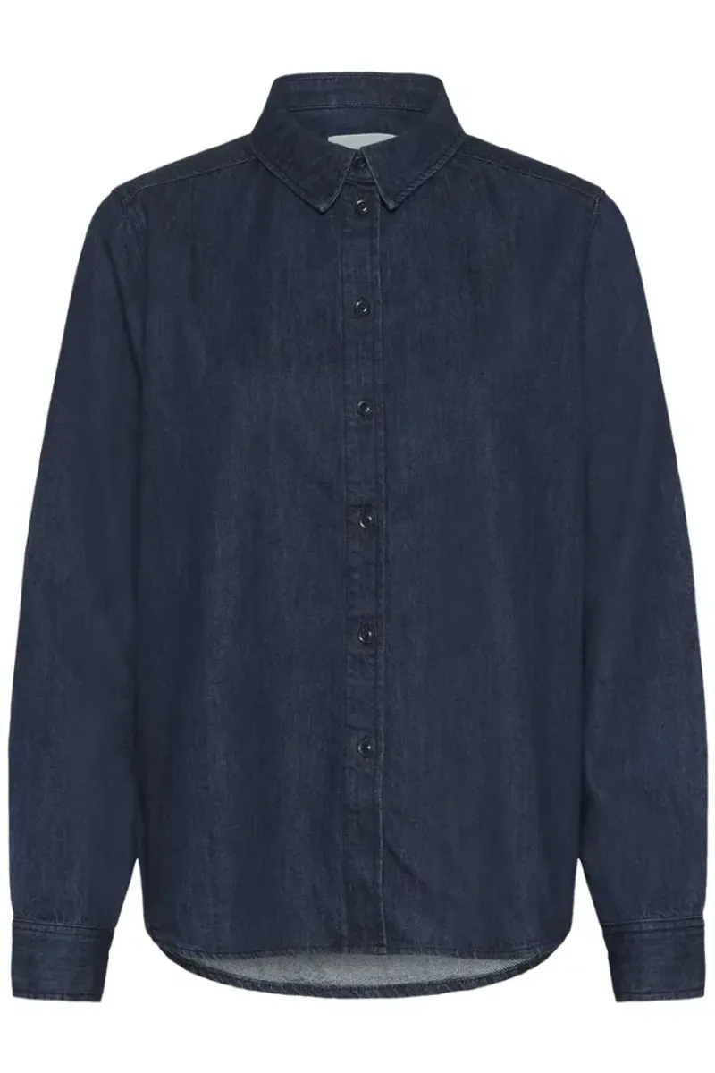 Sarafia Shirt Rinse Blue Denim 