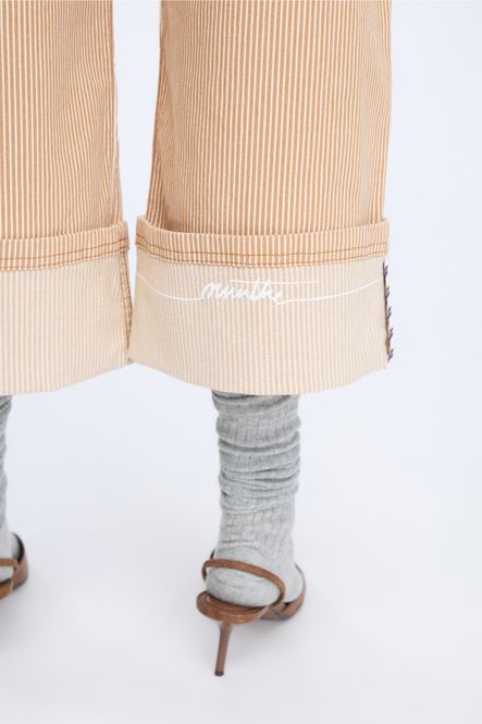 Hovedbilde Navona Pants Stripe Camel 