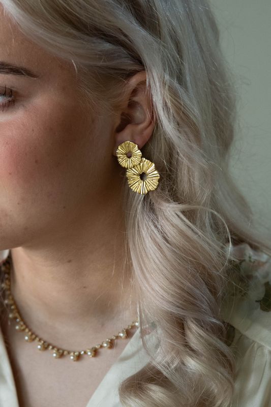 Vassia Earrings Gold 