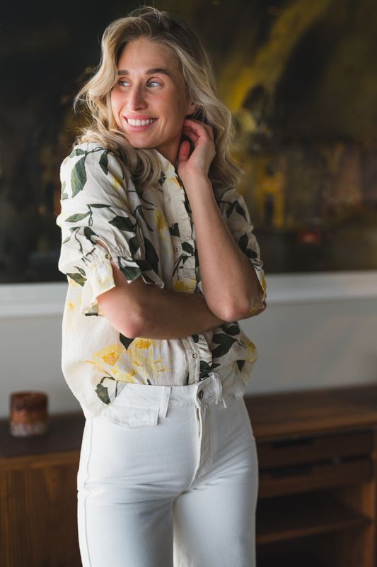 Linen Blouse Sunlight 