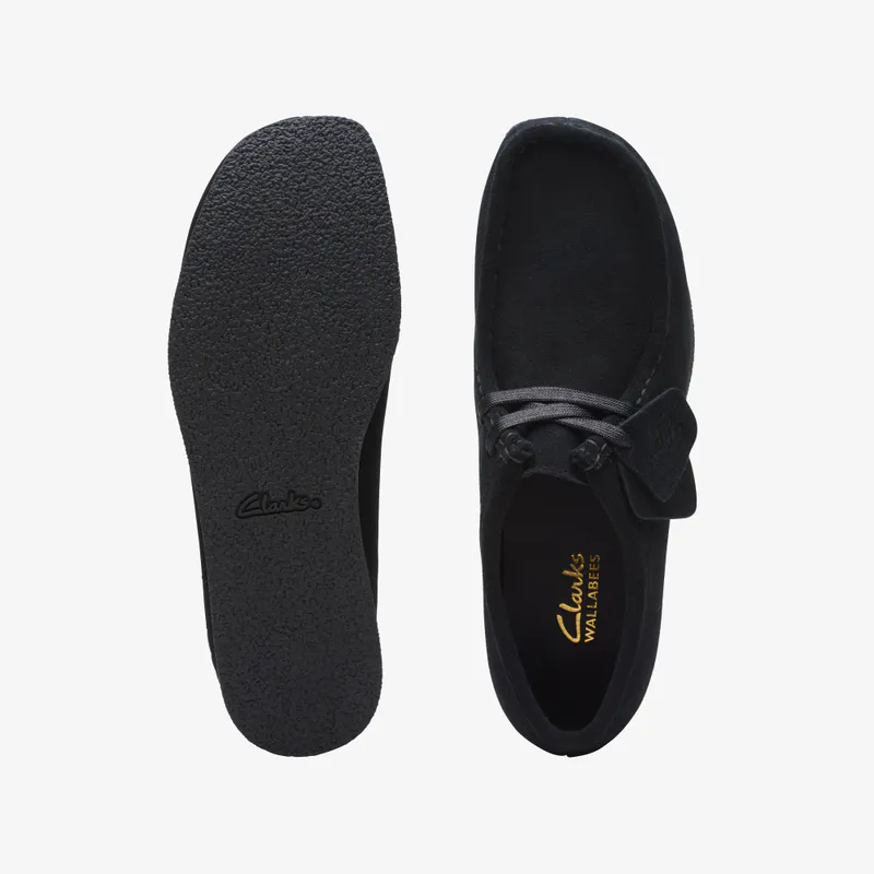 Wallabee Evosh D Black Suede 
