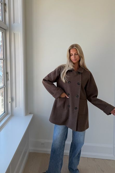 Hovedbilde Allyic Jacket Dark Brown 