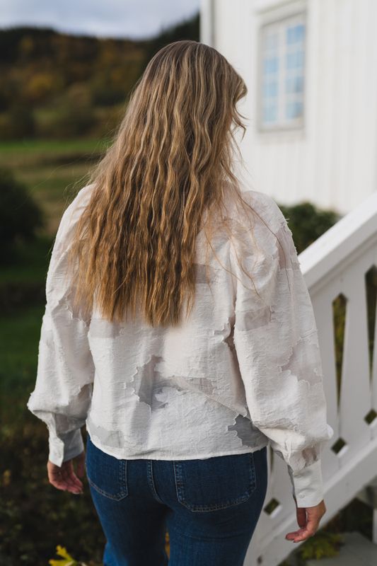 Orkidea Shirt Egret 