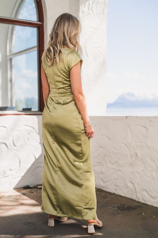 Zephyr Dress Sage Green 