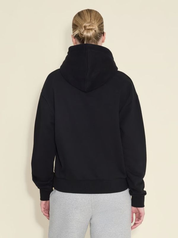 W Regular Hoodie Black 