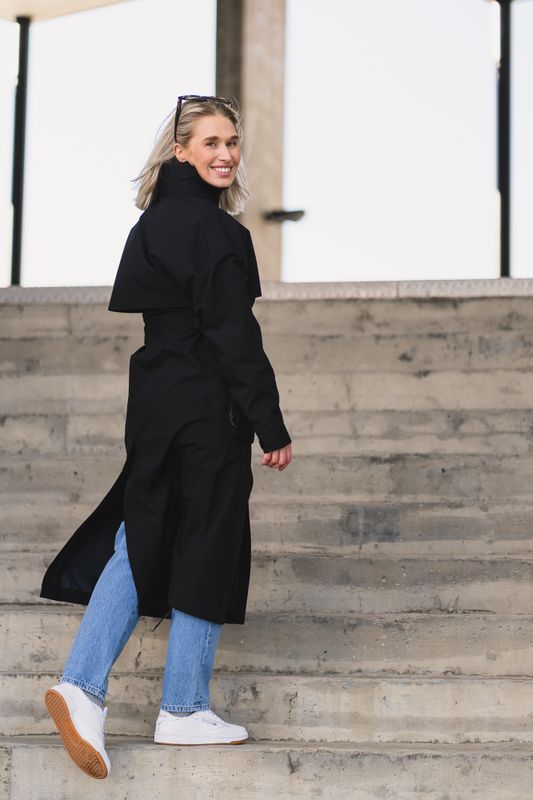 Klipra Coat Black 