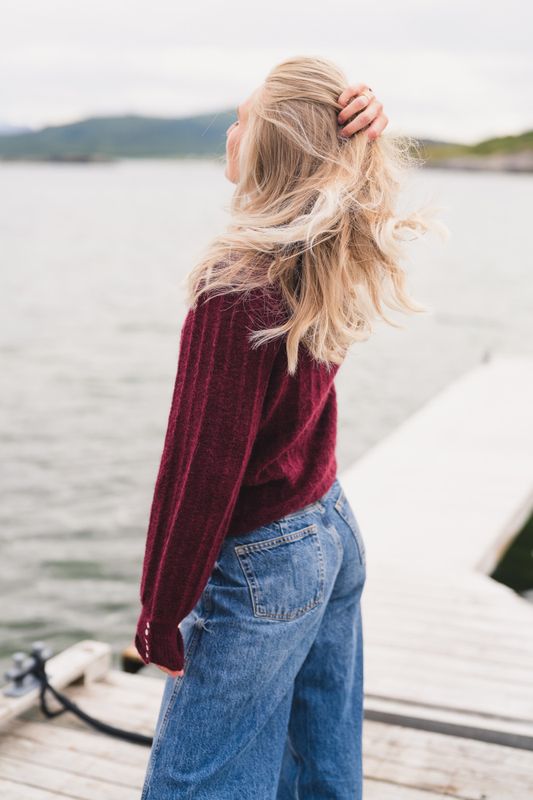 Mira Amalie Pullover Choco Truffle 
