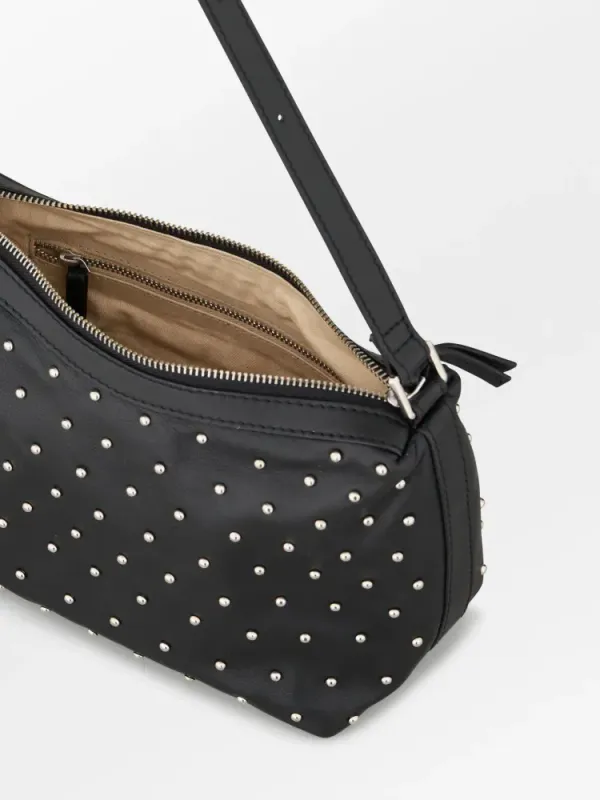 Nappa Stud Ginni Small Bag Black 