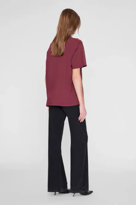 Hovedbilde Cade Tee Collegiate Burgundy 