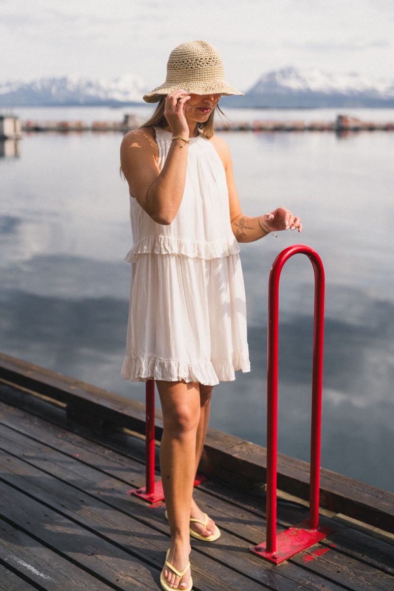 Bianca Short Dress Cream 