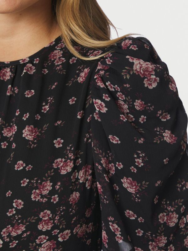 Kikka Mini Flower Dress Black 