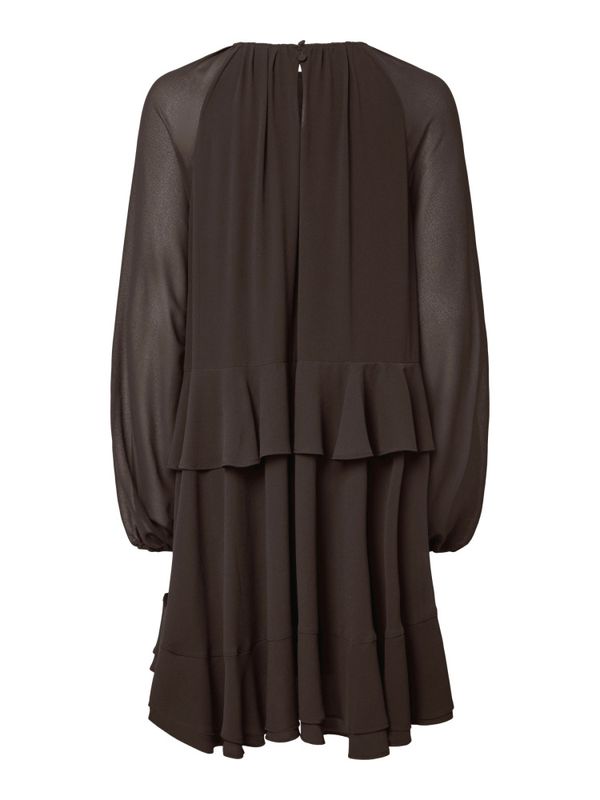 Milva LS Dress Coffee Bean 