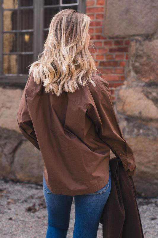 Miriam Shirt Dark Earth 