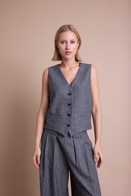 Hovedbilde West Tweed Black 