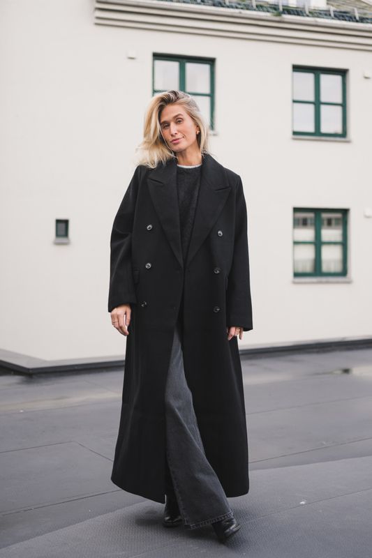 Sajill Coat 15774 Black 
