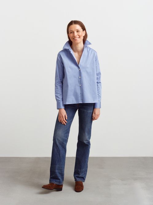 Hovedbilde Lyon Shirt Monday Blue 