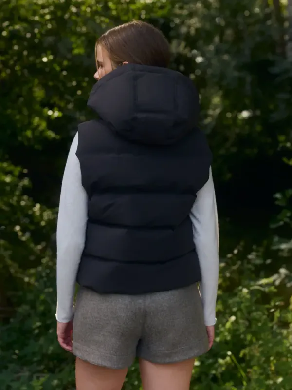 W. Aurora Puffer Vest Cocoa Bean 