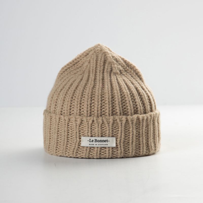 Beanie Logo Sand 