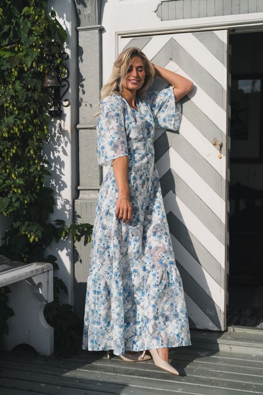 Celina Maxi Dress Blue Whisper 