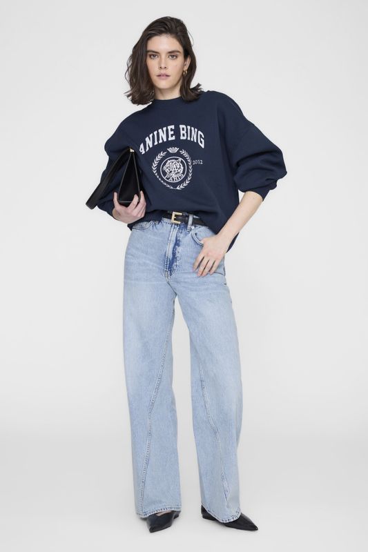 Miles Sweatshirt Collegiate Dark Navy 
