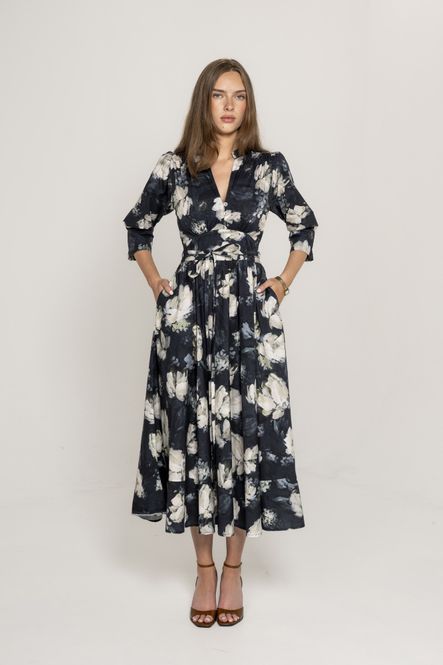 Hovedbilde Maria Dress Blue Garden