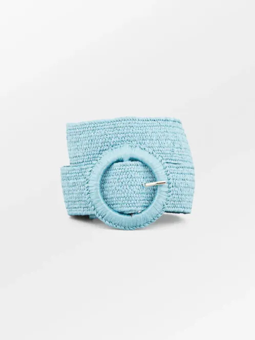 Hovedbilde Wide Zia Belt Aqua Gray