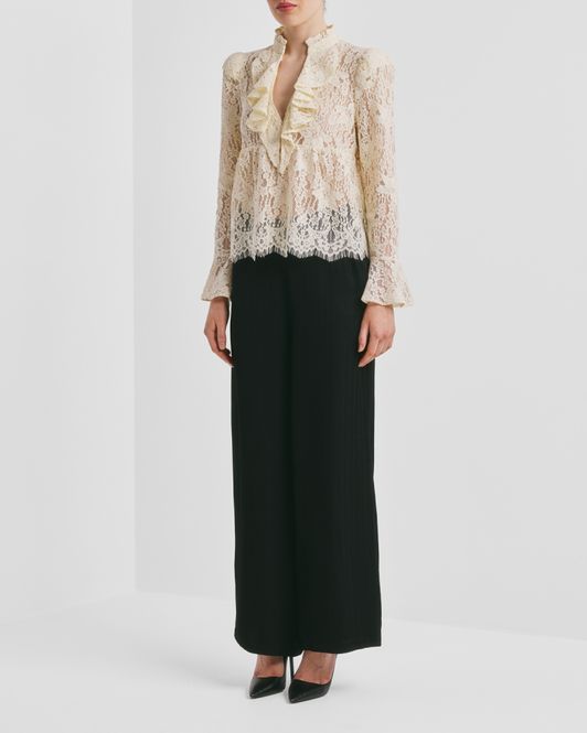 Hovedbilde Tailored Straight Trousers Black 