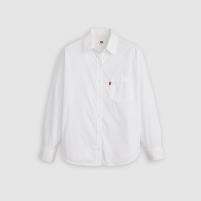Hovedbilde Harlie Boyfriend Shirt Bright White 