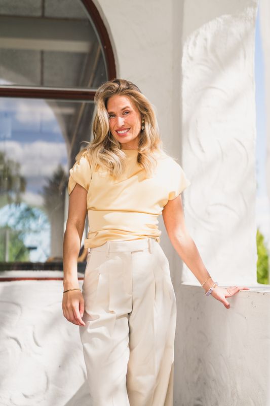 Demi Top Butter Yellow 