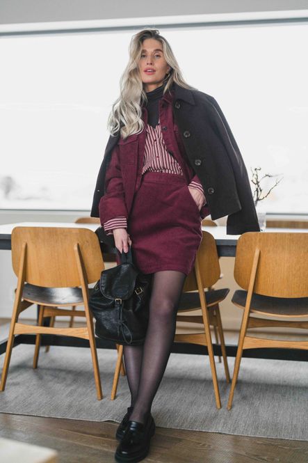 Hovedbilde Ella HW Skirt Choco Truffle 