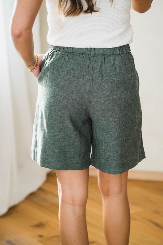 Viana Ginia HW Shorts Laurel W Melange 