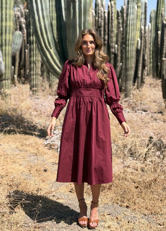 Peggy Dress Mulberry 