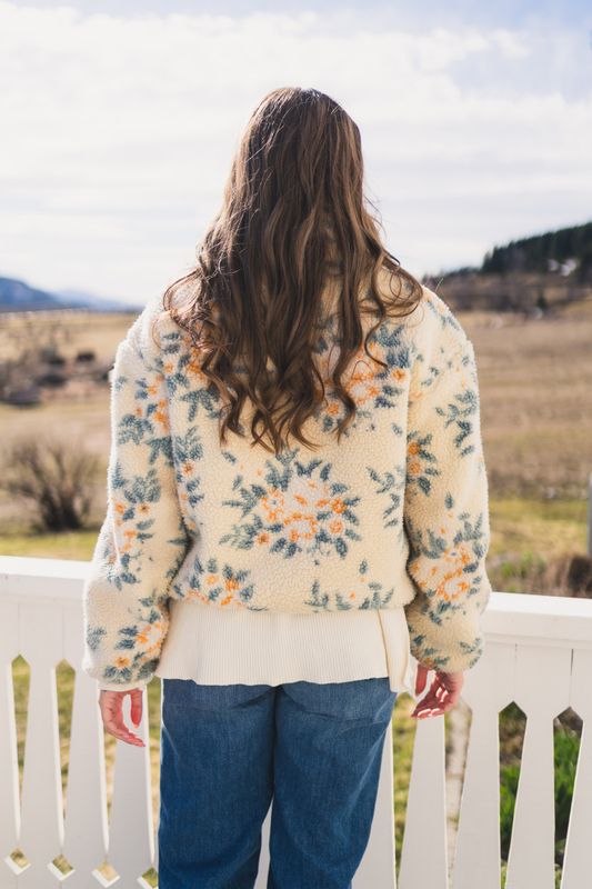 Rype Fleece Jacket Light Yellow Mix 